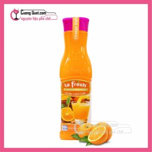 La Fresh Nước Ép Cam 650ml (1 thùng giảm 5k - 3 thùng giảm 6k - 5 thùng giảm 7k)