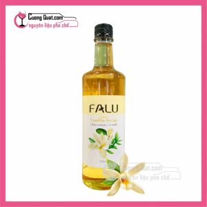 (Siro) Falu Vanilla 750ml (Ctkm Noel : Mua 1T Giảm 2k mỗi Chai)