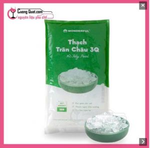Trân Châu 3Q Wonderful Trắng 2kg (1 thùng giảm 5k - 3 thùng giảm 6k - 5 thùng giảm 7k)