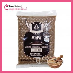 Đường Đen Hàn Quốc Monita SEOUL 1kg (1 thùng giảm 2k - 3 thùng giảm 3k - 5 thùng giảm 5k)