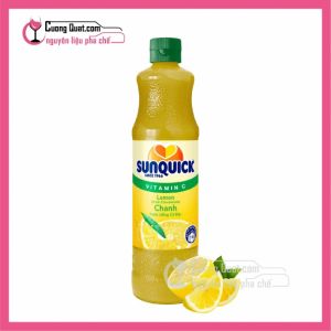 Sunquick Nước Ép Trái Cây Chanh Cô Đặc 700ml (1 thùng giảm 5k - 3 thùng giảm 6k - 5 thùng giảm 7k)
