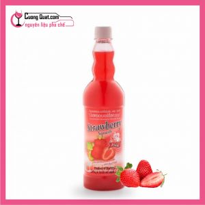 Pixie Siro Dâu 730ml (1 thùng giảm 2k - 5 thùng giảm 3k)