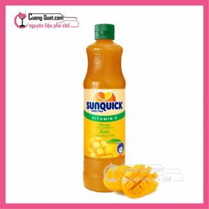 Sunquick Nước Ép Trái Cây Xoài Cô Đặc 700ml (1 thùng giảm 5k - 3 thùng giảm 6k - 5 thùng giảm 7k)