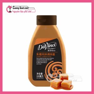 Sốt Davinci Caramel 500ml (1 thùng giảm 2k - 3 thùng giảm 3k - 5 thùng giảm 5k)
