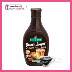 Sốt GoldenFarm Đường Đen 630gr (1 thùng giảm 2k - 3 thùng giảm 3k - 5 thùng giảm 4k)