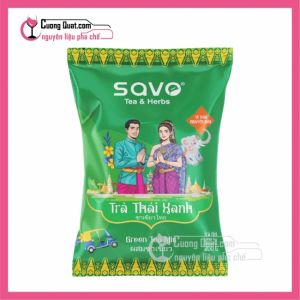 Trà Savo Thái Xanh Nguyên Bản 200g (1 thùng giảm 2k - 5 thùng giảm 3k - 10 thùng giảm 5k)