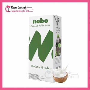 Cốt Dừa Nobo Barista Grade 1L(Mua 1 thùng giảm 2k mỗi hộp)