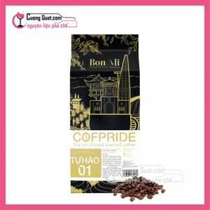 Bonali Cofpride Cà Phê Nguyên Chất Tự Hào 01 1kg(Mua 1 thùng giảm 2k mỗi gói)
