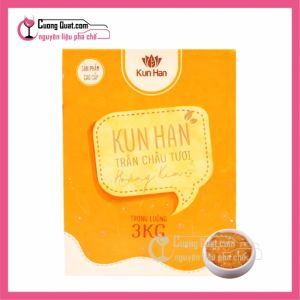 Trân Châu Kunhan Hoàng Kim 3kg (1 thùng giảm 2k - 3 thùng giảm 3k - 5 thùng giảm 4k)