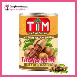 (Đồ Hộp) Trái Me Ngâm Nước Đường TIM 560g (1 thùng giảm 2k - 5 thùng giảm 3k)