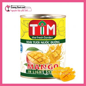 (Đồ Hộp) Xoài Ngâm Nước Đường TIM 560g(Mua 1 thùng giảm 2k mỗi hộp)