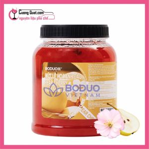 Mứt Boduo Lê Hoa Anh Đào 900g (1 thùng giảm 2k - 3 thùng giảm 3k - 5 thùng giảm 4k)