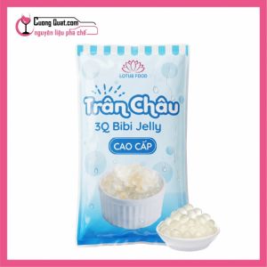 Trân Châu 3Q Bibi Trắng Cao Cấp 2kg (1 thùng giảm 5k - 3 thùng giảm 6k - 5 thùng giảm 7k)