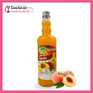 Dingfong Siro Đào 760ml (1 thùng giảm 2k - 3 thùng giảm 3k - 5 thùng giảm 4k)
