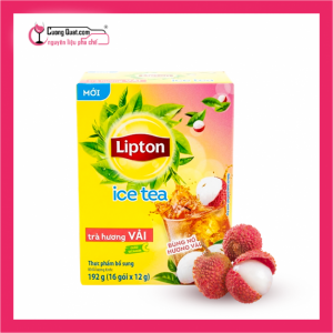 Lipton Trà Ice Tea Vải 192g (1 thùng giảm 2k)