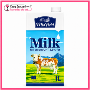 Mio Field Sữa Tươi Tiệt Trùng 1L 3.5% (1 thùng giảm 2k - 5 thùng giảm 3k - 10 thùng giảm 4k)