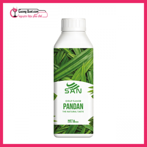 SYRUP LÁ DỨA 1KG SAN (1 thùng giảm 5k - 3 thùng giảm 6k - 5 thùng giảm 7k)