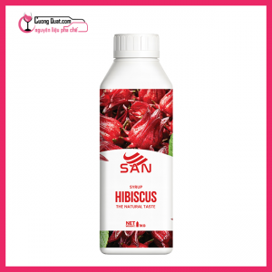 SYRUP HIBISCUS 1KG SAN (1 thùng giảm 5k - 3 thùng giảm 6k - 5 thùng giảm 7k)