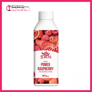 SYRUP LỰU ĐỎ - MÂM XÔI 1KG SAN (1 thùng giảm 5k - 3 thùng giảm 6k - 5 thùng giảm 7k)