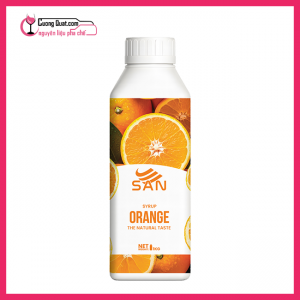 SYRUP CAM VÀNG 1KG SAN (1 thùng giảm 5k - 3 thùng giảm 6k - 5 thùng giảm 7k)