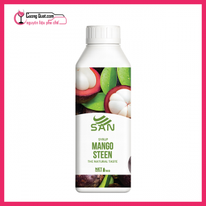 SYRUP MĂNG CỤT 1KG SAN (1 thùng giảm 5k - 3 thùng giảm 6k - 5 thùng giảm 7k)