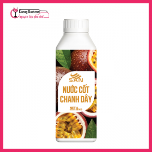 NƯỚC CỐT CHANH DÂY 1KG SAN (1 thùng giảm 5k - 3 thùng giảm 6k - 5 thùng giảm 7k)