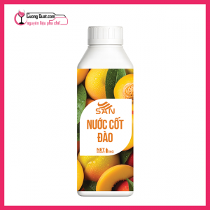 NƯỚC CỐT ĐÀO 1KG SAN (1 thùng giảm 5k - 3 thùng giảm 6k - 5 thùng giảm 7k)