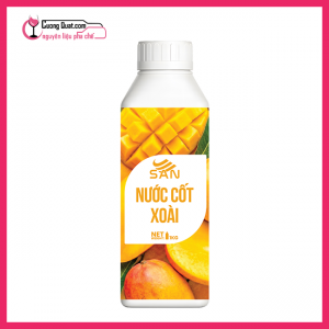 NƯỚC CỐT XOÀI 1KG SAN (1 thùng giảm 5k - 3 thùng giảm 6k - 5 thùng giảm 7k)