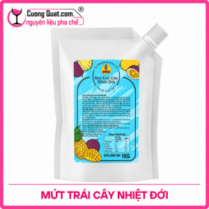 Lermao Mứt Trái Cây Nhiệt Đới 1KG (1 thùng giảm 5k - 3 thùng giảm 6k - 5 thùng giảm 7k)