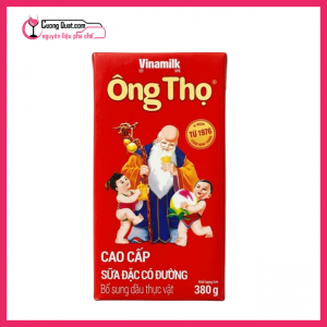 Ông Thọ Hộp Giấy ĐỎ Sữa Đặc 380g (1 thùng giảm 2k - 3 thùng giảm 3k - 5 thùng giảm 5k)