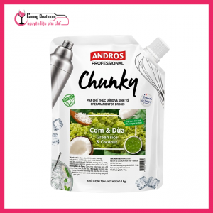 Chunky Mứt Cốm Dừa 1kg (1 thùng giảm 5k - 3 thùng giảm 6k - 5 thùng giảm 7k)
