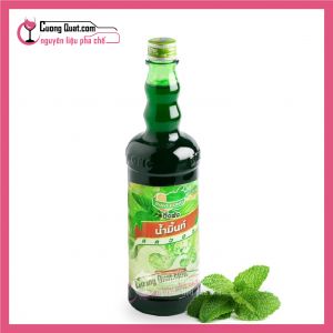 Dingfong Siro Bạc Hà 760ml (1 thùng giảm 2k - 3 thùng giảm 3k - 5 thùng giảm 4k)