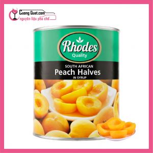 Rhodes Đào Ngâm Nước Đường 825g (1 thùng giảm 2k - 5 thùng giảm 3k)