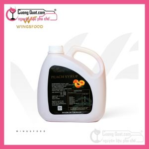 Wings Siro Đào 2.5kg (1 thùng giảm 5k - 3 thùng giảm 6k - 5 thùng giảm 7k)