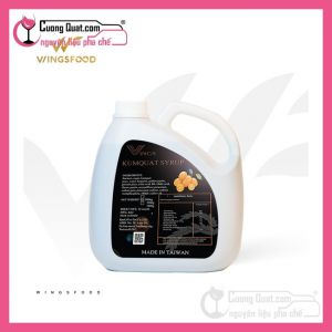Wings Siro Quất Vàng 2.5kg (1 thùng giảm 5k - 3 thùng giảm 6k - 5 thùng giảm 7k)