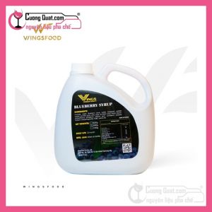 Wings Siro Việt Quất 2.5kg (1 thùng giảm 5k - 3 thùng giảm 6k - 5 thùng giảm 7k)