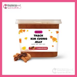 Mr Jelly Thạch Kim Cương Nhân Me Muối Ớt 2.1kg (1 thùng giảm 5k - 3 thùng giảm 7k - 5 thùng giảm 10k)