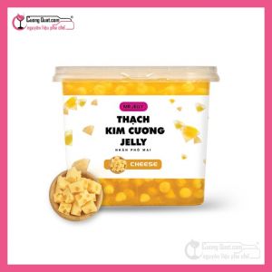 Mr Jelly Thạch Kim Cương Nhân Phô Mai 2.1kg (1 thùng giảm 5k - 3 thùng giảm 7k - 5 thùng giảm 10k)
