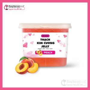 Mr Jelly Thạch Kim Cương Nhân Vị Đào 2.1kg (1 thùng giảm 5k - 3 thùng giảm 7k - 5 thùng giảm 10k)