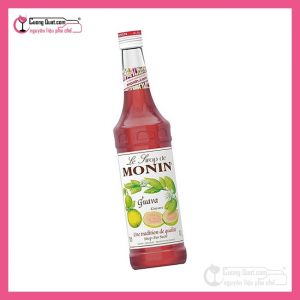 Monin Siro Ổi 700ml (1 thùng giảm 5k - 3 thùng giảm 6k - 5 thùng giảm 7k)