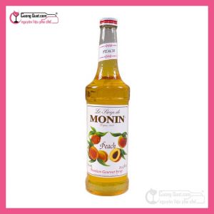 Monin Siro Đào 700ml (1 thùng giảm 5k - 3 thùng giảm 6k - 5 thùng giảm 7k)