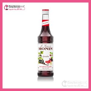 Monin Siro Lựu Grenadine 700ml (1 thùng giảm 5k - 3 thùng giảm 6k - 5 thùng giảm 7k)