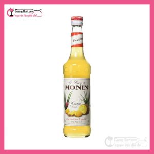 Monin Siro Dứa 700ml (1 thùng giảm 5k - 3 thùng giảm 6k - 5 thùng giảm 7k)