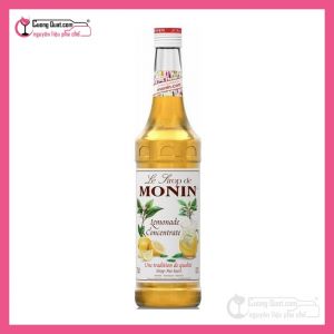 Monin Siro Lemonade Chanh Cam Mật Ong 700ml (1 thùng giảm 5k - 3 thùng giảm 6k - 5 thùng giảm 7k)