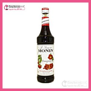 Monin Siro Lựu Đỏ 700ml (1 thùng giảm 5k - 3 thùng giảm 6k - 5 thùng giảm 7k)