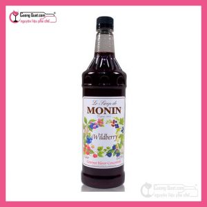 Monin Siro Dâu Rừng 700ml (1 thùng giảm 5k - 3 thùng giảm 6k - 5 thùng giảm 7k)