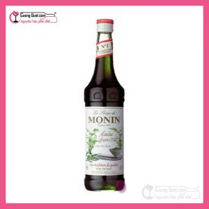 Monin Siro Trà Xanh 700ml (1 thùng giảm 5k - 3 thùng giảm 6k - 5 thùng giảm 7k)