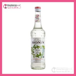 Monin Siro Mojito Mint 700ml (1 thùng giảm 5k - 3 thùng giảm 6k - 5 thùng giảm 7k)