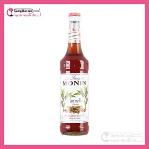 Monin Siro Quế 700ml (1 thùng giảm 5k - 3 thùng giảm 6k - 5 thùng giảm 7k)