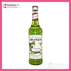 Monin Siro Dưa Leo 700ml (1 thùng giảm 5k - 3 thùng giảm 6k - 5 thùng giảm 7k)